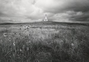 Elliott Erwitt, Church at Wounded Knee (1969)