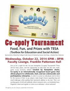 co-opoly tournament poster