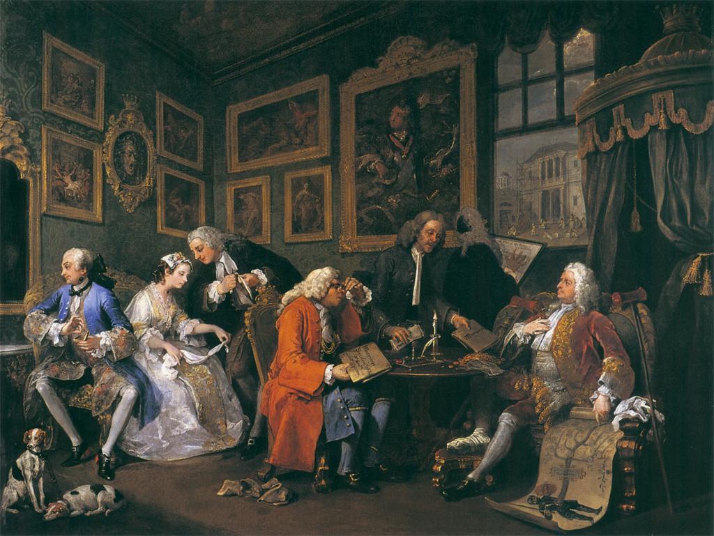  The Marriage Settlement, 1743-1745