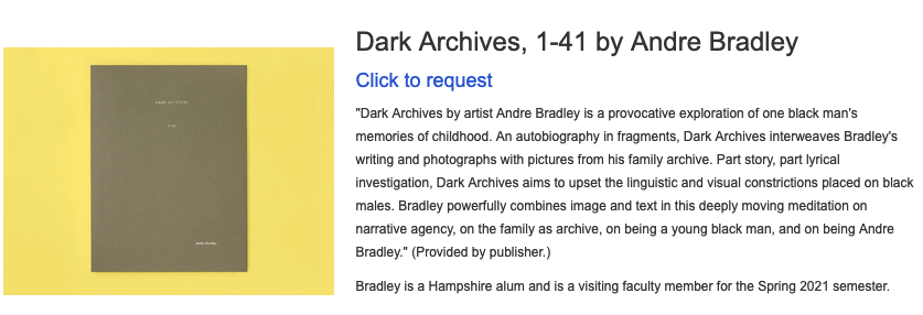 Dark Archives, 1-41 by Andre Bradley