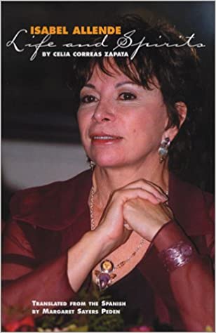 Cover image of Isabel Allende from the book "Isabel Allende: Life and Spirits"