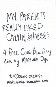 Cover of "My Parents Really Liked Calvin & Hobbes"