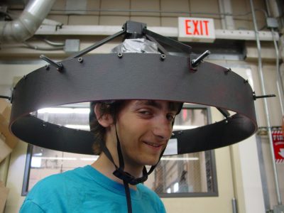Head mounted stroboscope prototype