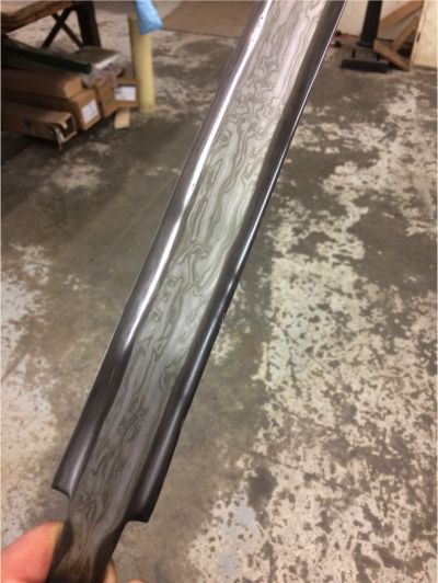 Pattern welded blade