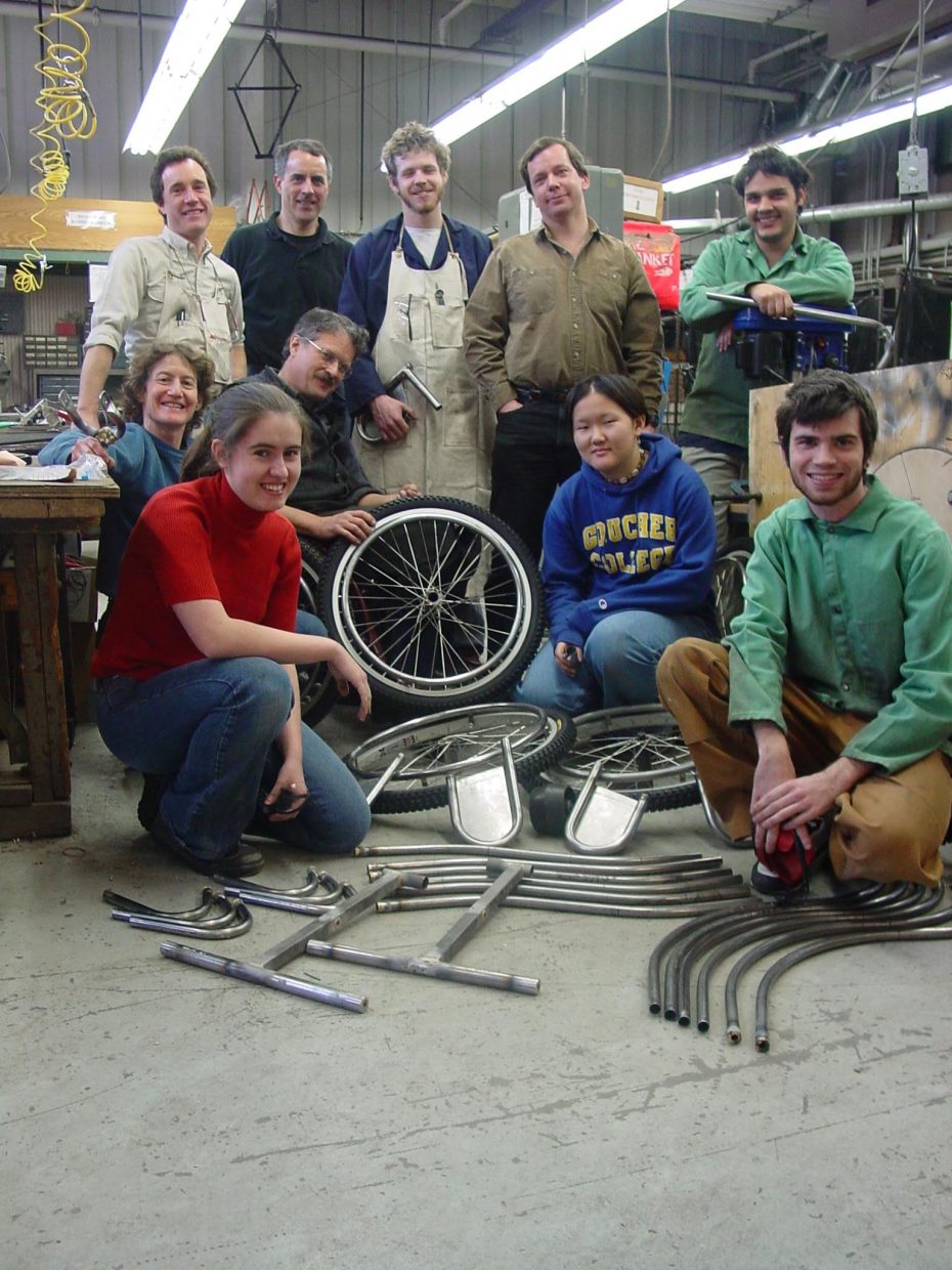 Whirlwind Wheelchair class posing