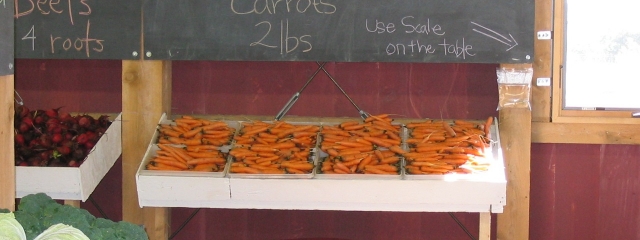 carrots in shareroom