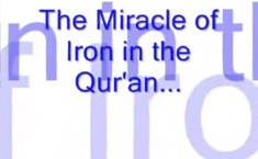 philhellenes, Miracle of Iron in the Qur'an