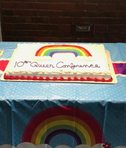 10th Queer Conference Cake