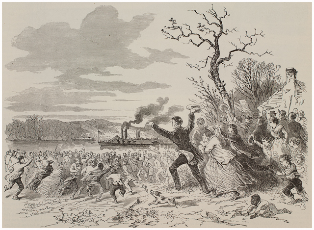 Illustration from Harpers Pictorial History of the Civil War